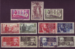 France - Colonies - AEF - Afrique Equatoriale Française - 1937-1942 - 11 Timbres Différents - 7593 - Oblitérés