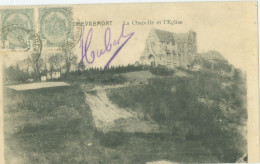 Chèvremont 1904; La Chapelle Et L'Eglise - Voyagé. - Chaudfontaine