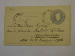 ARGENTINA POSTAL CARD 1901 - Autres & Non Classés