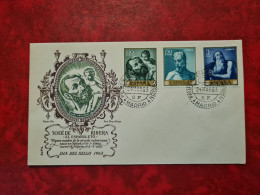 LETTRE / CARTE Espagne 1963 MADRID FDC JOSE DE RIBERA - Altri & Non Classificati