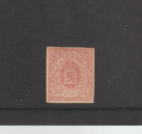 Luxembourg 1859-63 - Yvert 9 Neuf Signe - 1859-1880 Coat Of Arms