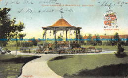 R158573 Town Gardens And Bandstand. Swindon. G. D. And D. L. 1906 - Monde