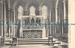 R158574 The Altar. Rochester Cathedral. Valentine - Monde