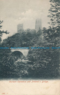 R157524 Durham Cathedral And Prebends Bridge. Hartmann. 1907 - Monde