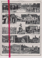 Guerre 14/ 18 Oorlog - En Alsace , Une Inspection Au Front - Orig. Knipsel Coupure Tijdschrift Magazine - Unclassified