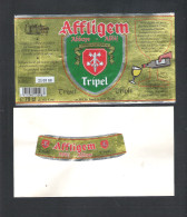 BROUWERIJ DE SMEDT - OPWIJK - AFFLIGEM  ABBAY TRIPEL   -  1 BIERETIKET  (BE 440) - Bière