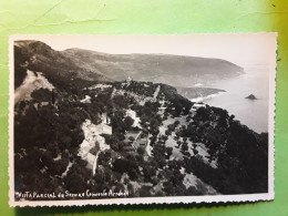 Vista Parcial Da Serra E Convento  Arrabida ,Portugal , Carte Photo Studio Setubal Années 40 TB - Autres & Non Classés