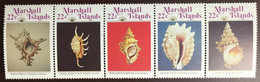 Marshall Islands 1986 Shells MNH - Coneshells