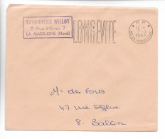 LA MADELEINE Nord Flamme + P.P. 1969 - Mechanical Postmarks (Advertisement)