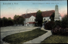 CPA Ballenstedt Im Harz, Schlossplatz M. Herzogl. Großem Gasthof - Sonstige & Ohne Zuordnung