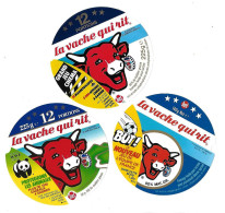 Lot De 5 étiquettes  Neuves De VACHE QUI RIT - Cheese