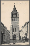 CPA CARTE POSTALE BELGIQUE BORGERHOUT-LEZ-ANVERS FACADE DE L' EGLISE SAINT-JEAN-BAPTISTE - Otros & Sin Clasificación