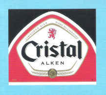 BIERETIKET -  CRISTAL ALKEN   (BE 449) - Bier