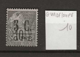 1890 MNH Guadaloupe Yvert 10 Postfris** - Unused Stamps