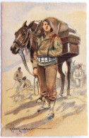 CP Carte Postale, Illustrateur, Militaria / Floch / LAJOUX / Armée Française De La Libération - 1re Série - Chasseur Alp - Autres & Non Classés