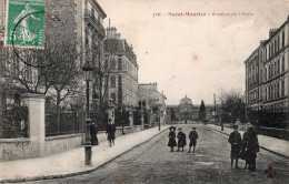 C P A -  94 - SAINT  MAURICE   -  Avenue De L'asile - Saint Maurice