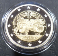 Italia - 2 Euro 2016 - 2200° Morte Di Tito Maccio Plauto - KM# 392 - Italien