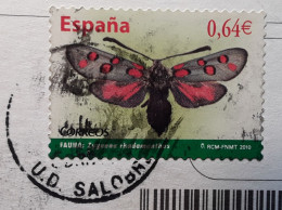 ESPANA Papillon Zygaena Rhadamanthus Butterfly O Carte Costa Del Sol Torremolinos Malaga Marbella Nerja 2010, TB - Vlinders