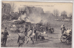 Zeppellin Abattu à Compiègne, Le 17 Mars 1917 - Zeppeline