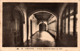 N°3864 W -cpa Libourne -grande Galerie De L'hôtel De Ville- - Libourne