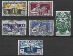 Lot N°196 N°210 à 215 Exposition Internationale Des Arts Décoratifs PARIS - Used Stamps