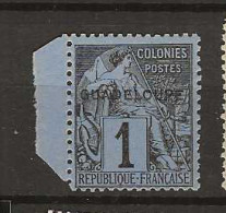 1891 MNH Guadaloupe Yvert 14 Postfris** - Unused Stamps