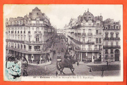 11497  / ⭐ (•◡•) ORLEANS 45-Loiret ◉ Place MARTROI Tramway  Rue Republique ◉ 1905 à Joseph GORCE Longages - N° 146 - Orleans