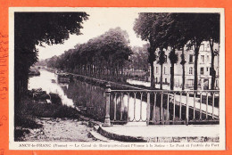 11480 / ⭐ ◉ 89-ANCY-le-FRANC ◉ Canal BOURGOGNE Reliant YONNE à SAONE Pont Entrée Port 1936 à MIGEON ◉ DEQUECKER-GAGIN - Ancy Le Franc