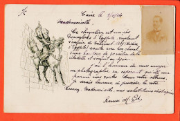 11002 / ♥️ ⭐ Egypte Relief Legende Chevalier Mamluks Mehemet-Ali Saut Cheval Ajouti Photo Ramsi GAD 1904 à CHAPLAIN - Personen