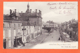 11417 / LONGUYON 54-Meurthe Moselle Rue Hotel De Ville 1900s Edition Libraire NAUDIN - Longuyon