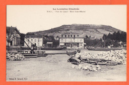 11399 / TOUL 54-Meurthe Moselle Port Du Canal Mont SAINT-MICHEL Quai Tas De Pavés Blocs Pierre 1910s Edition BERNARD St - Toul