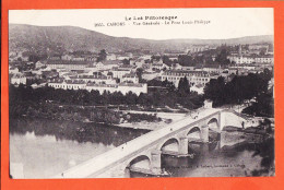 11057 / ⭐ ◉ Etat Parfait - CAHORS 46-Lot Vue Generale Pont LOUIS PHILIPPE 1910s Phototypie PAITA Pour IMBERT Journaux - Cahors