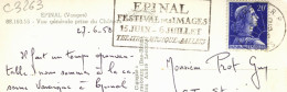 11301 / EPINAL 88-Vosges DAGUIN Festival Images 15.06 AU 06.07 1958 Vue Quartier Ville  Editions CIGOGNE - Epinal