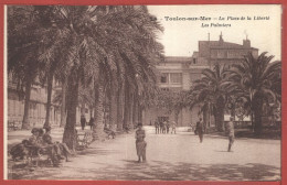 11274 / TOULON-sur-MER 83-Var Place De La LIBERTE Les Palmiers 1910s Cliché Sépia Editions DOL 27 - Toulon