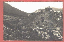 11230 / CORTE 20-Corse Village Au Pied De La Citadelle Photo-Bromure 1950s Editions TOMASI 3328 Corsica - Corte