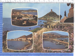 11213 / AJACCIO 20 Corse Multivues CPM Postée 1972 Editions RION Corsica - Ajaccio