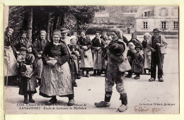 11210 / ⭐ ◉  (•◡•) LANGONNET 56-Morbihan Heure De La Soupe Porte Abbaye Etude Costumes 1922 Collection VILLARD 1328 - Altri & Non Classificati