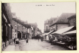 11207 / GUER 56-Morbihan RUE Du FOUR Place Jour De Marché 1910s Photo J. BERTHAUX 8 - Guer Coetquidan