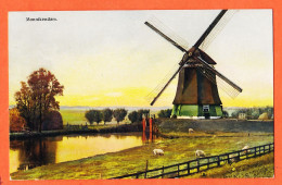 11394 / MONNIKENDAM Monnickendam Noord-Holland Windmolen Moulin à Vent Windmühle Windmill 1910s Photochromie Serie 163 - Altri & Non Classificati