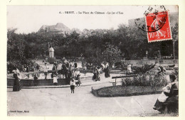 11208 / ⭐ ◉ BREST 29-Finistere Place Du Chateau Jet D'eau 1910s à CHASSE Rue Poulain Parc Rennes-Grand Bazar 6 Breitz - Brest