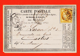 11422 / ⭐ Carte Précurseur 08-02-1875 De NARBONNE Etablissement LAUGE à LARAN Ornements En Bois CASTRES - Narbonne