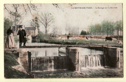 11076 / ⭐ ◉  41-LA MOTTE-BEUVRON Lamotte Loir-Cher Barrage Sur BEUVRON 1905 à DELACROIX Pantin - Colorisée DUCLOUX - Lamotte Beuvron