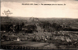 N°3865 W -cpa Villevallier -vue Panoramique Prise Des Hauteurs- - Autres & Non Classés