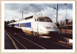 11117 / MORLAIX Finistere Breitz TGV A En GARE 14.01.1990 Photo Jean QUINIS AC 90/292 Tirage 300 Ex LE CRANN Cptrain - Morlaix
