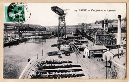 11173 / ⭐ ◉ BREST 29-Finistère Canons Prets Charger Grue électrique Vue Générale ARSENAL 1922 à MALLET Rue Passy Paris  - Brest