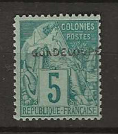 1891 MNH Guadaloupe Yvert 17 Postfris** - Nuevos