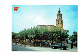 Cpm - Espagne - Fuenmayor - Voiture Renault R10 - Place - La Rioja (Logrono)