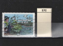 PRIX FIXE Obl 570 YT 5108 MIC Base Normandie Bénédiction De La Mer Fêtes Et Traditions De Nos Régions 59 - Used Stamps