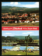 AK Blaibach /Bayer. Wald, Ortsansicht Und Freibad  - Otros & Sin Clasificación