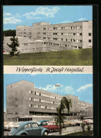 AK Wipperfürth, Autos Vor Dem St. Josefs Hospital, VW Käfer  - Wipperfürth